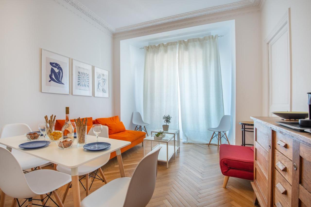 Stunning Flat By The Beach, Carre D'Or-Negresco Niza Exterior foto
