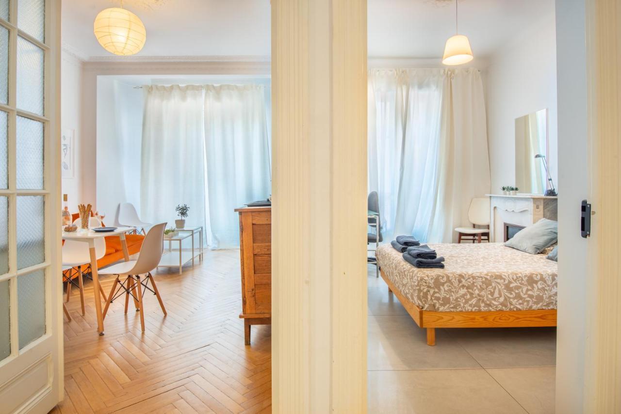 Stunning Flat By The Beach, Carre D'Or-Negresco Niza Exterior foto